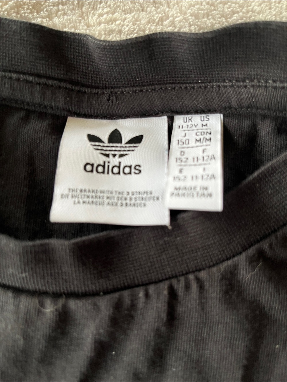 Must Have 4 PC Adidas LS hoodie , Joggers, Tee & Reebok tee Bundle Sz 10-12 - Picture 9 of 13